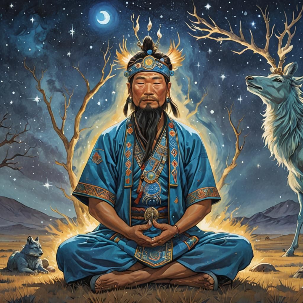 Mongolian Shaman + short story