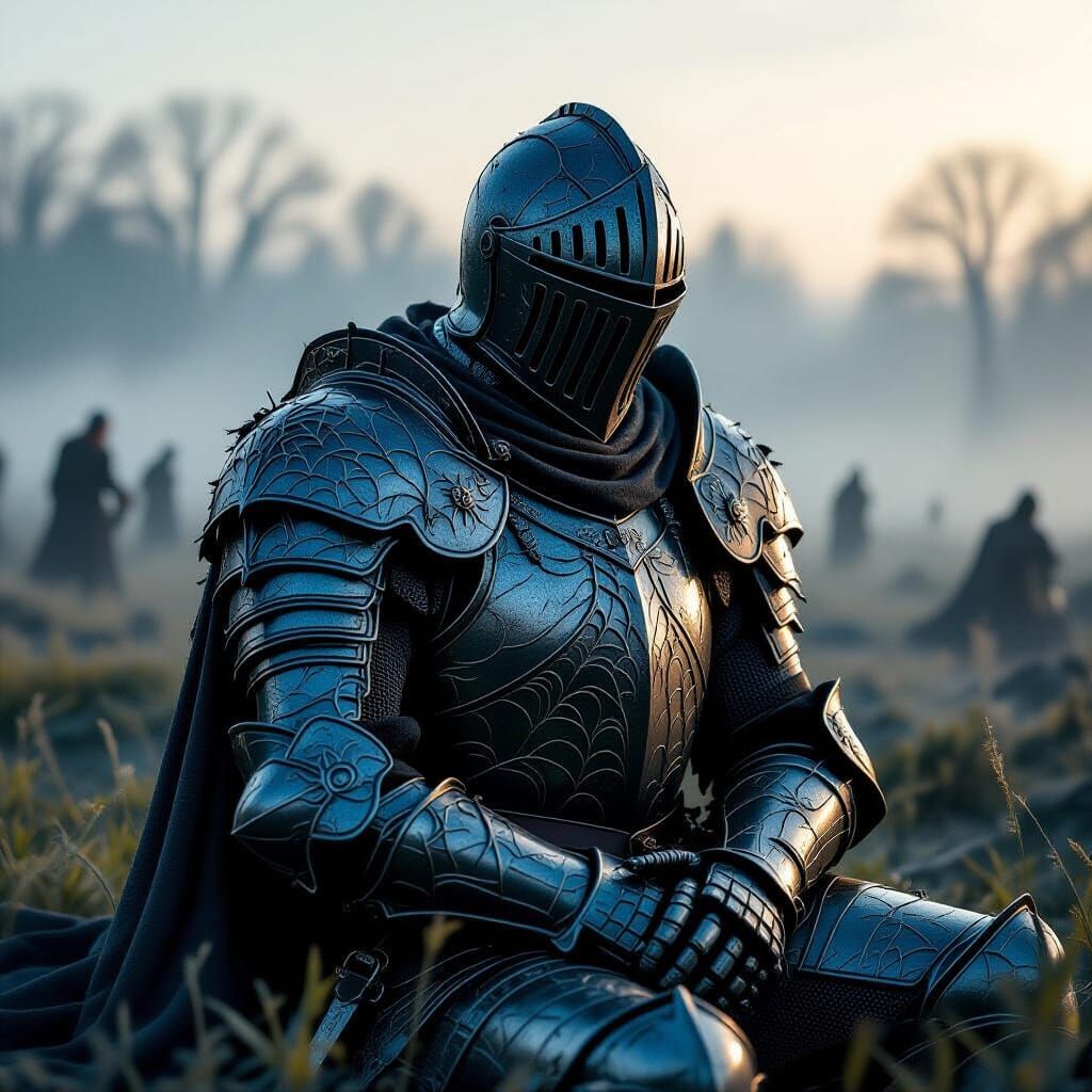 Spiderweb Armor in Ethereal Mist