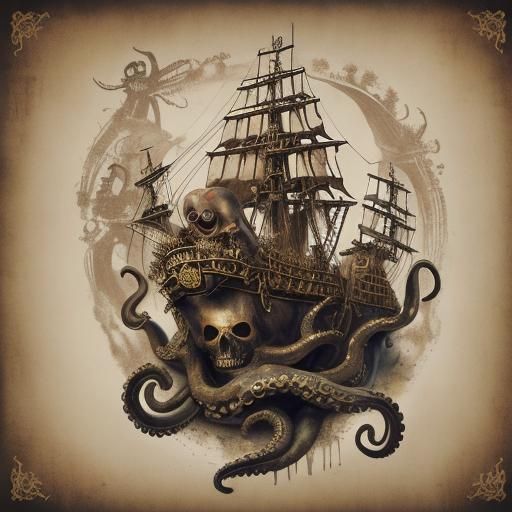 Octopus from Pirates of the Caribbean