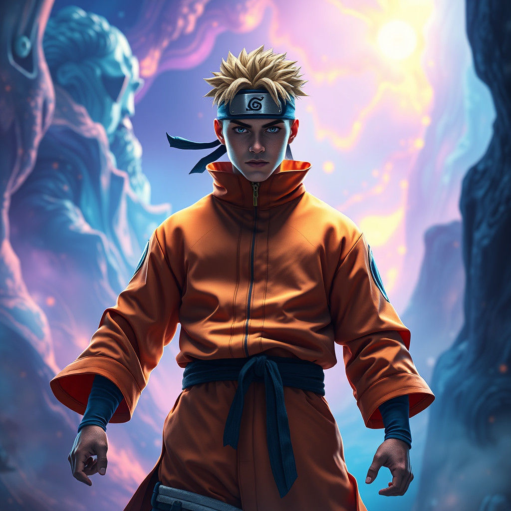 Jayson Tatum as Naruto Hero in Fantasy Realm