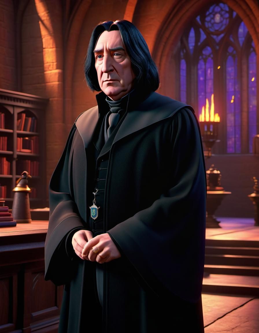 Pixar Professor Severus Snape