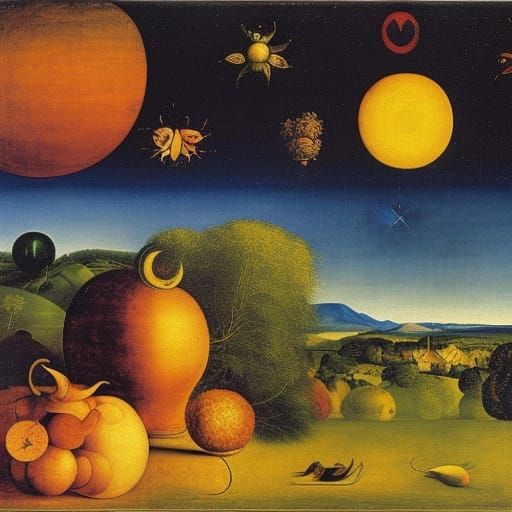 Warm Light Over New Earth: Renaissance Surrealism