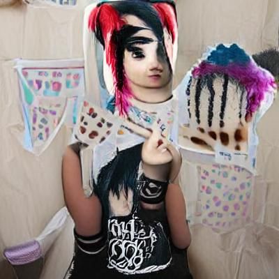 AI Generated Scene Queen Portrait