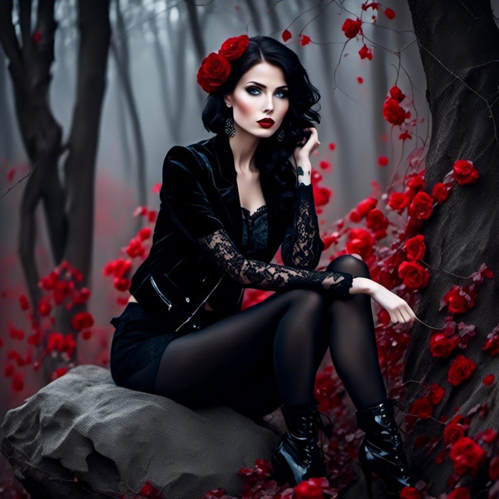 <lora:GothicStyle:1.0>