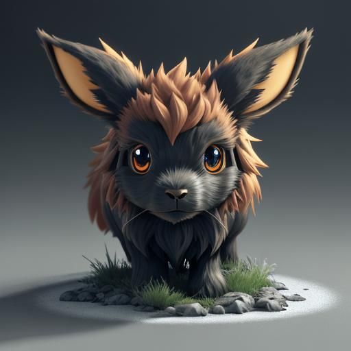 Ethereal 3D Anime Art of EEVEE