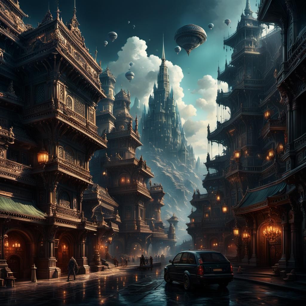 Epic Cinematic Digital Matte Painting