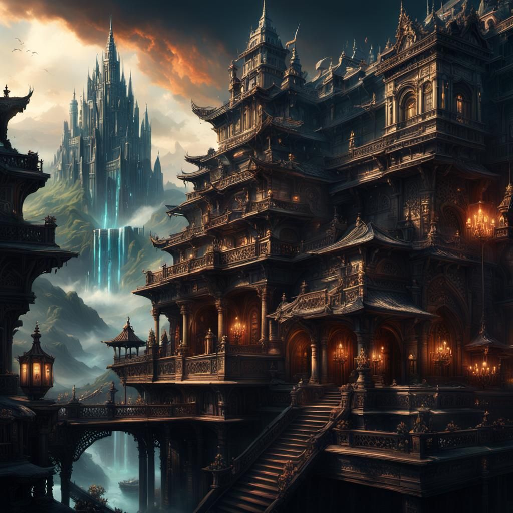 Epic Cinematic Digital Matte Painting