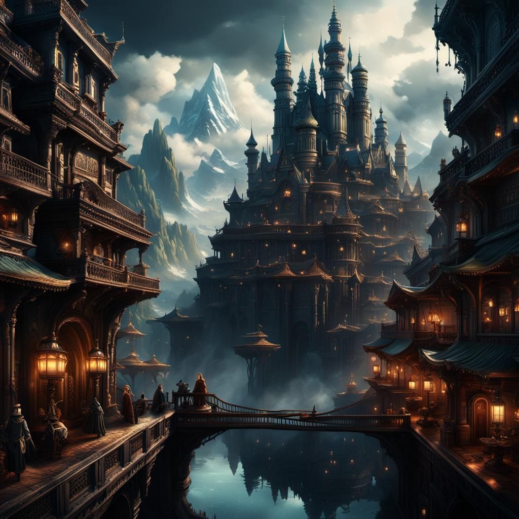 Epic Cinematic Digital Matte Painting