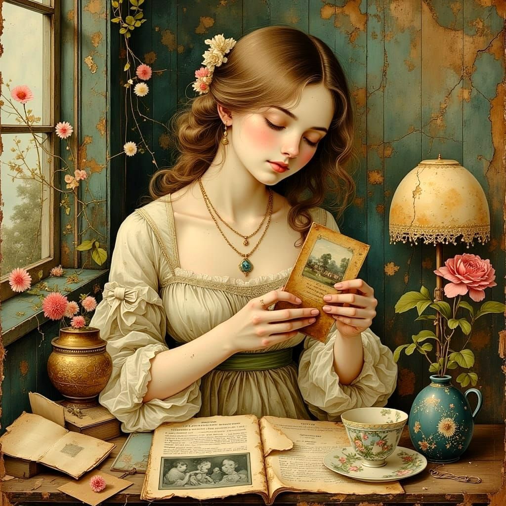 Nostalgic Souvenirs in Pastel Aesthetic