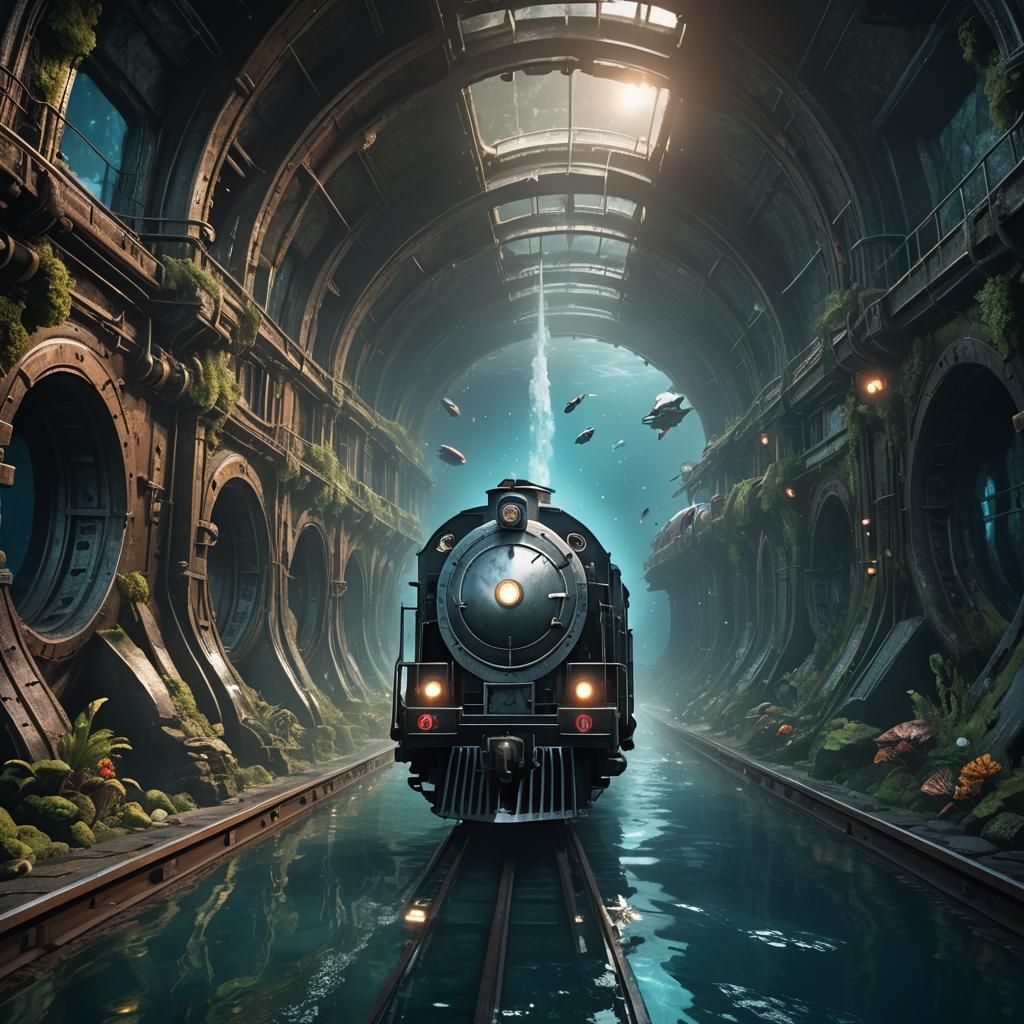 Underwater Tunnel Train