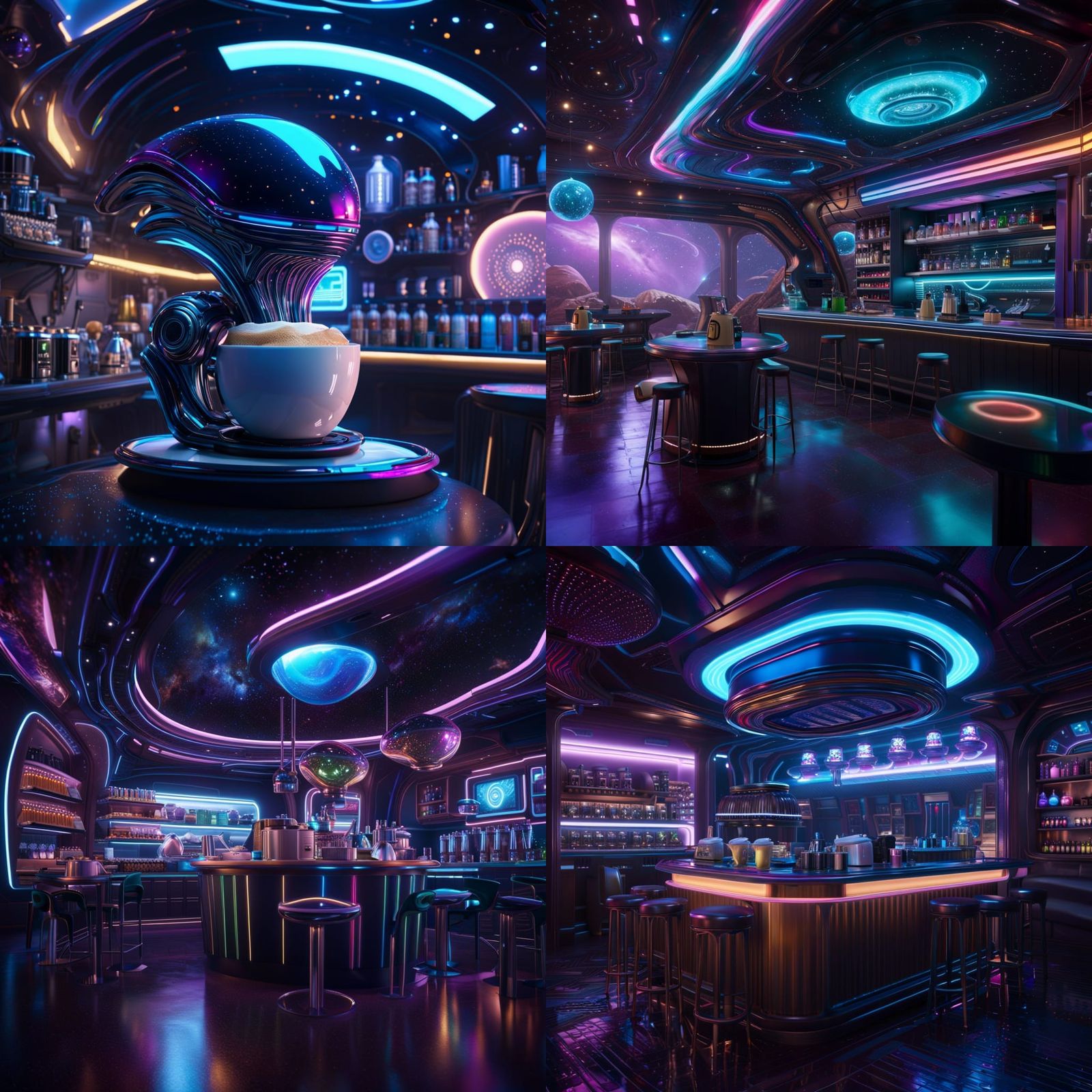 Alien Coffee Shop