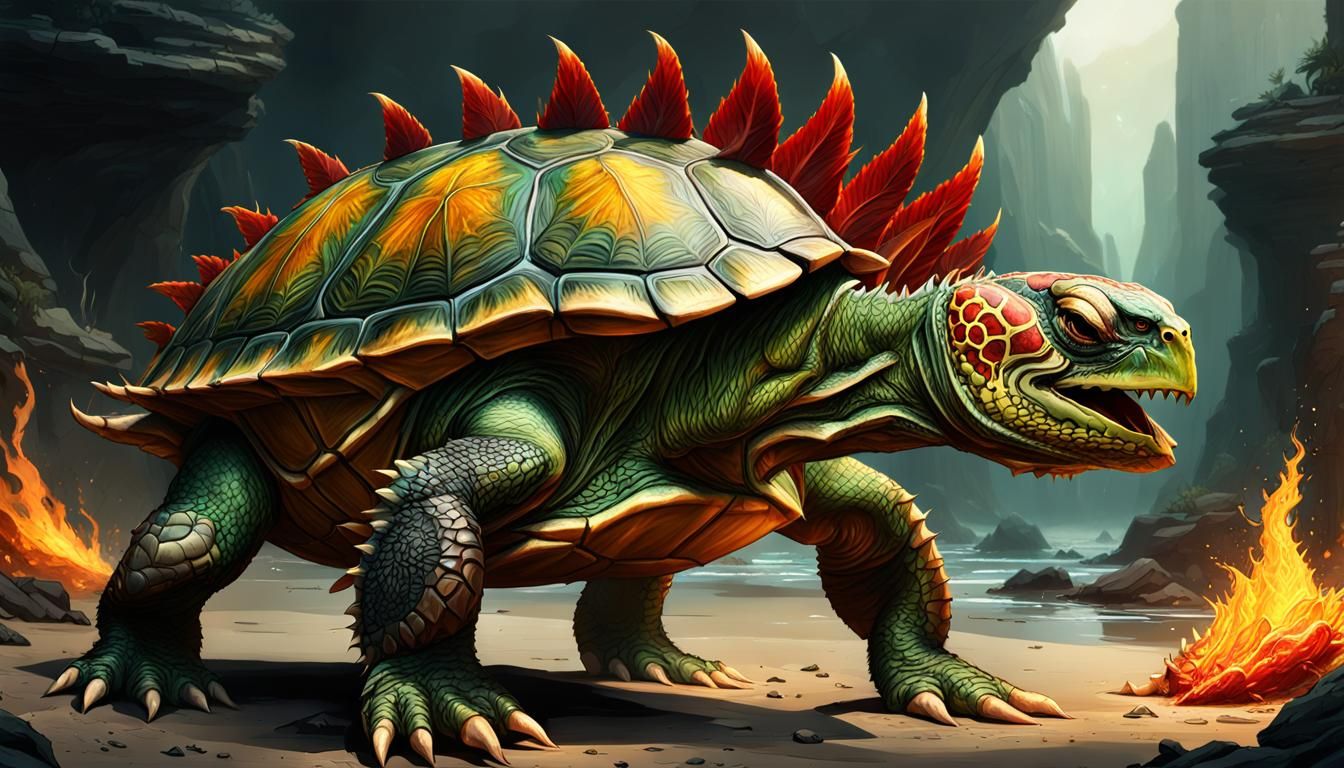 Giant Dragon Turtle
