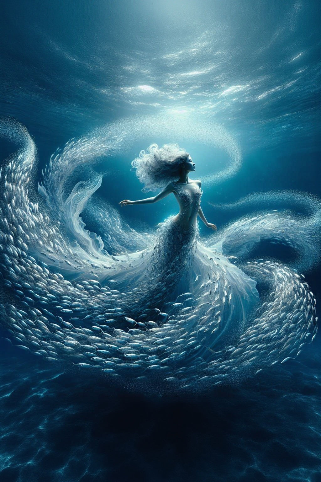 Dance in the deep ocean