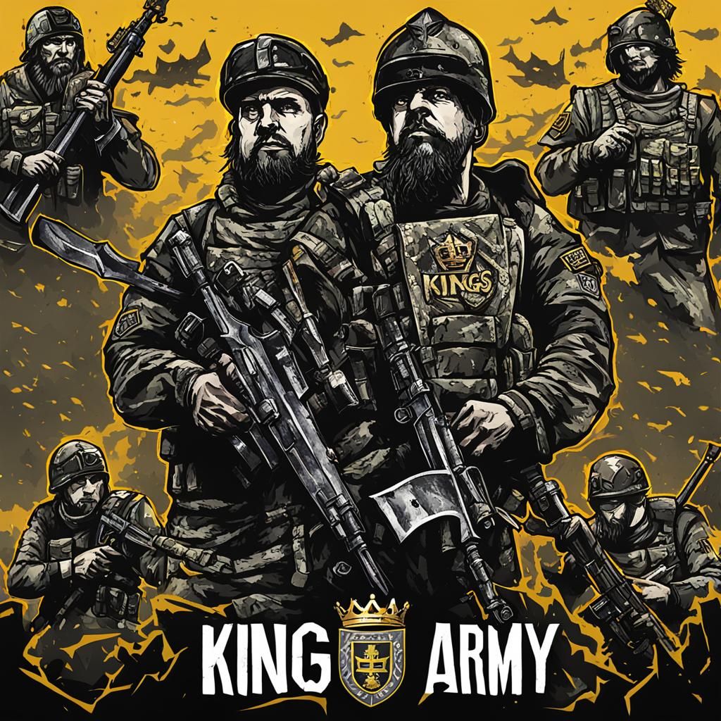 King's Army Generated by AI