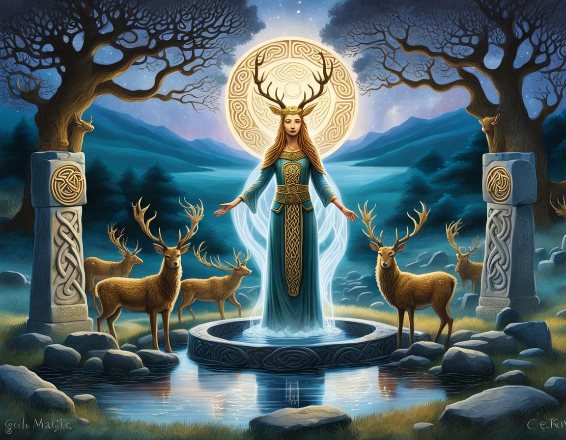 Awakening of the Goddess: Danu's Emergence