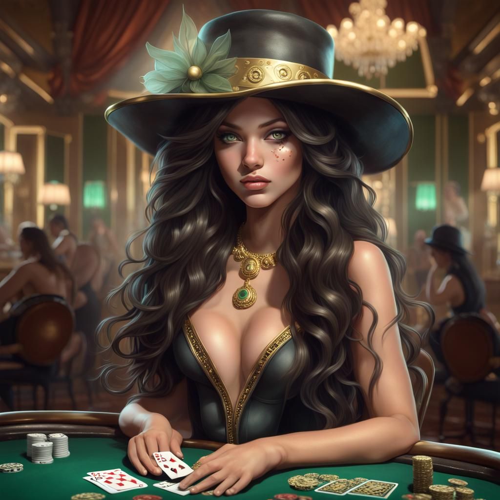 Casino Girl, Playing cards