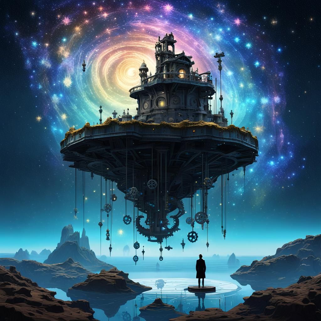 floating island clockwork