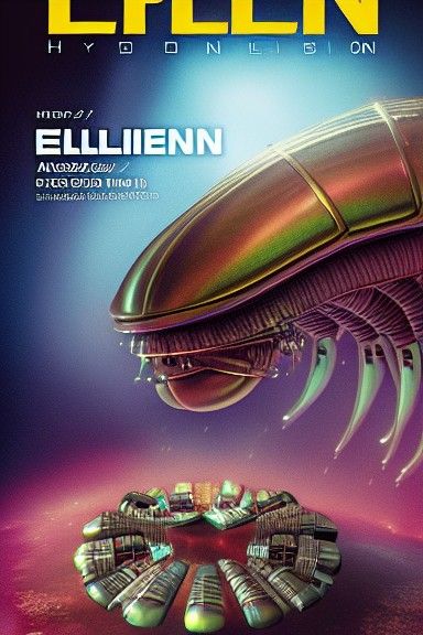 Alien Invasion Magazine Cover in UHD