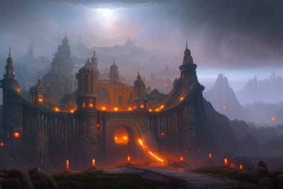 In the Dark and Flame