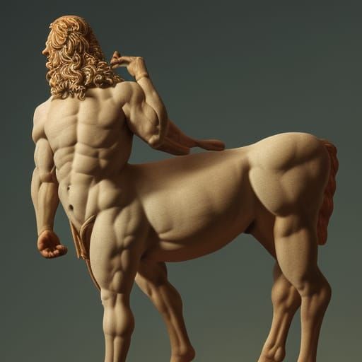 Majestic Centaur: Mythological Creature Half Human