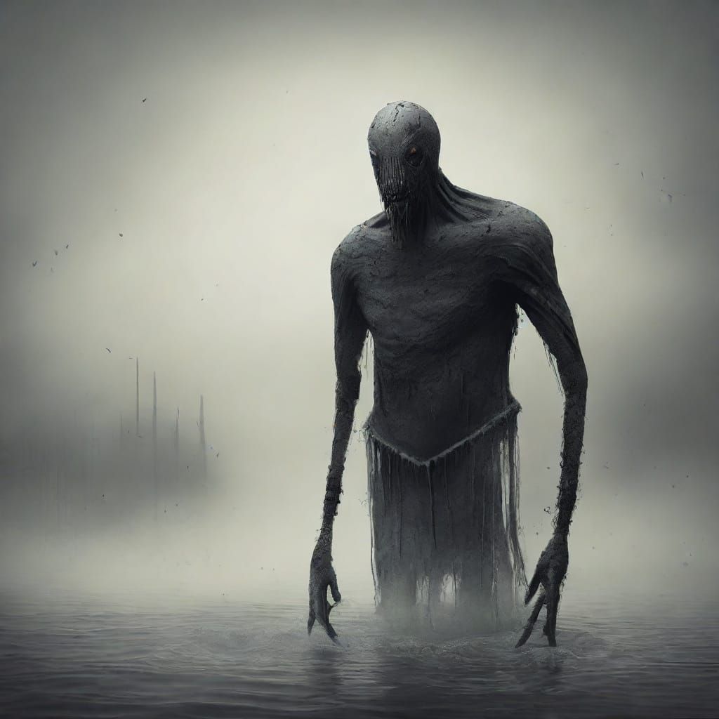 Grimdark Fantasy Art in Anton Semenov Style