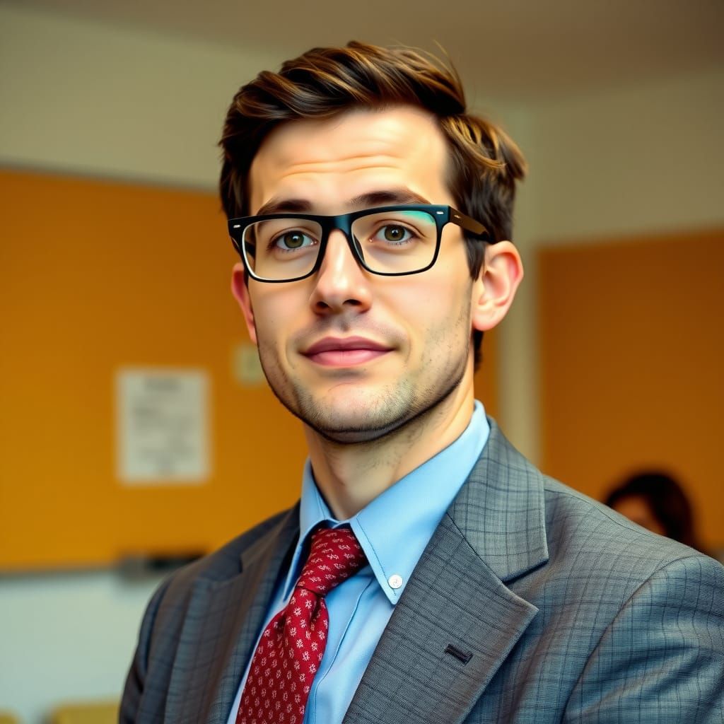 Teacher in the Style of Realist Portrait Artists