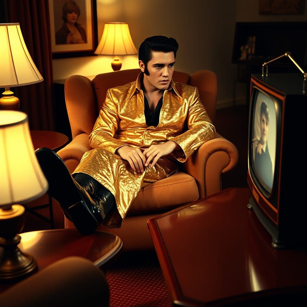 Elvis - I haven't seen that show before!