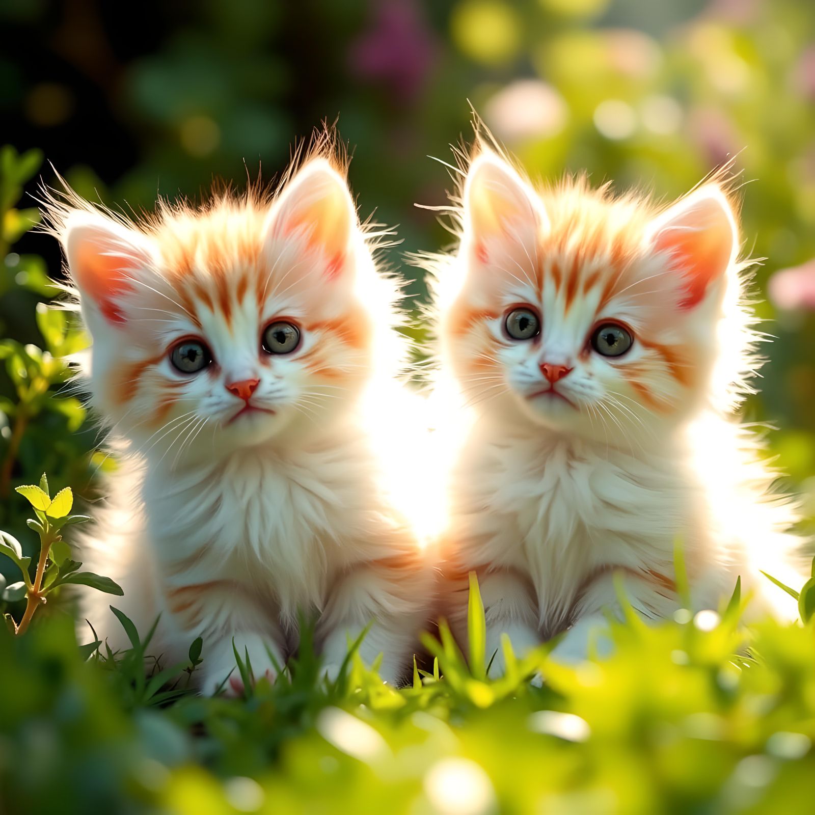 Sweet and Beautiful Kittens