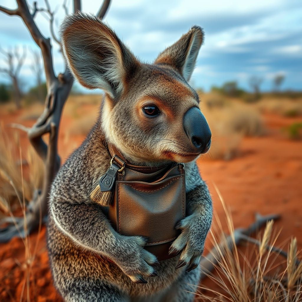 Koalaroo in the Outback: Photorealistic Animal Hybrid
