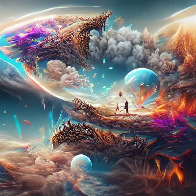 AI Image Generation: An Unprompted Visual