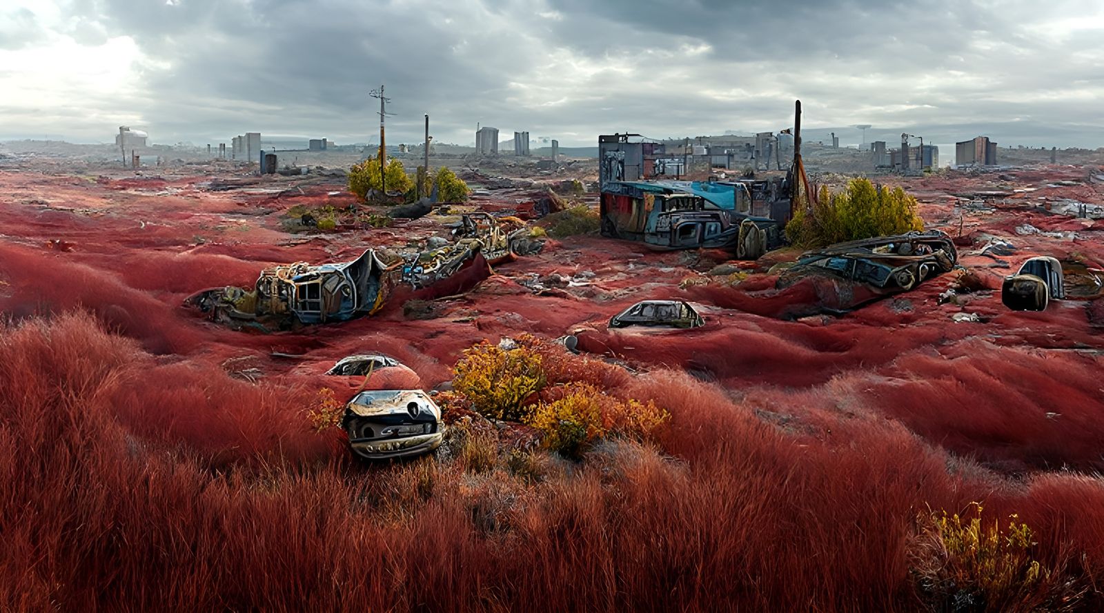 Epic Post-Apocalyptic Wasteland Landscape in Ultra-HD