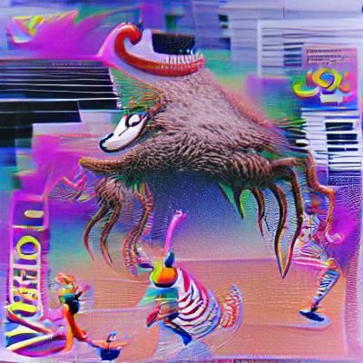 AI Generated Weirdcore Image