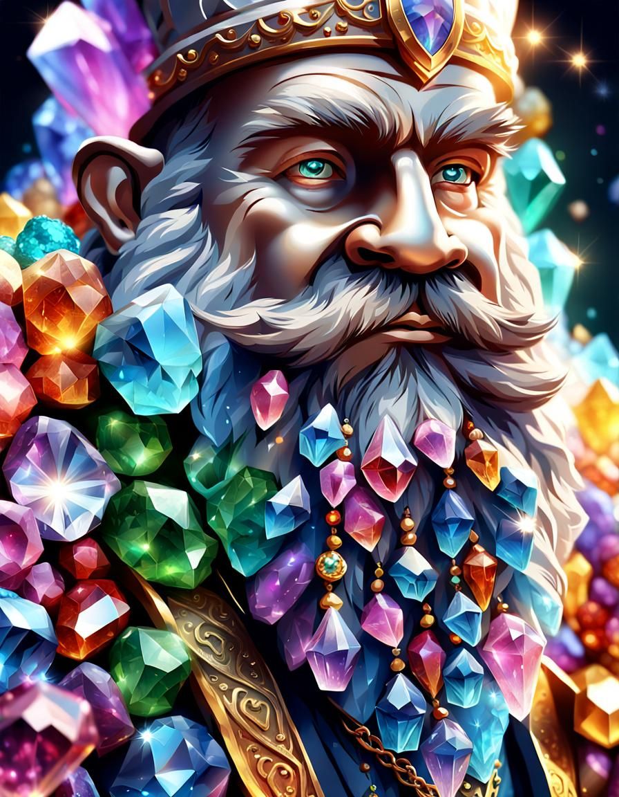 King of the Gem Dwarf Clan