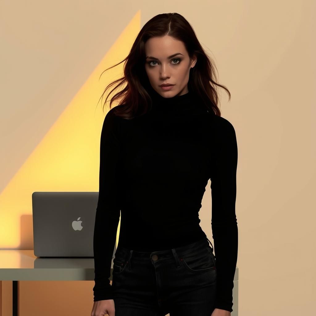 "Design a realistic official nightcafe AI logo"