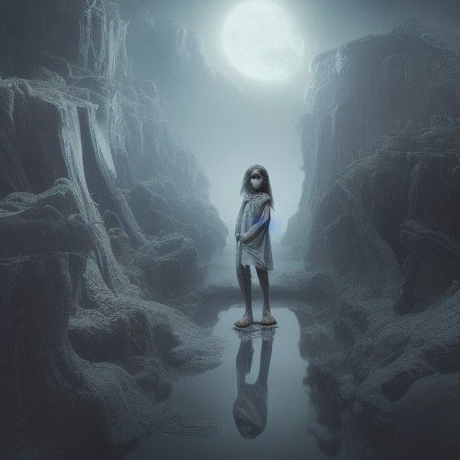 under the moonlight