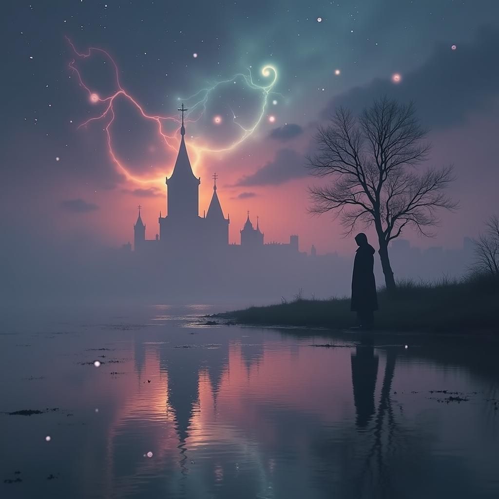 In the halls of memory, where the echoes softly tread,
The f...