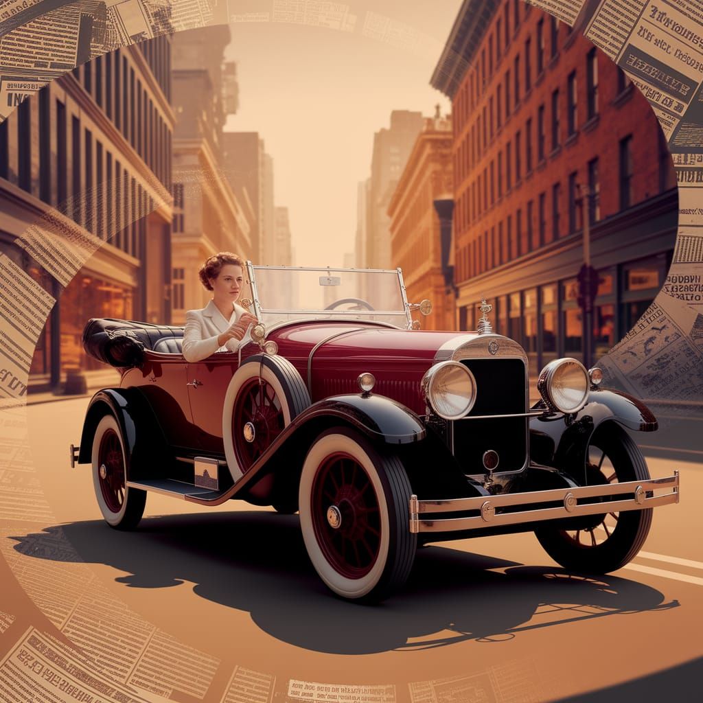 Retrospect downtown Manhattan