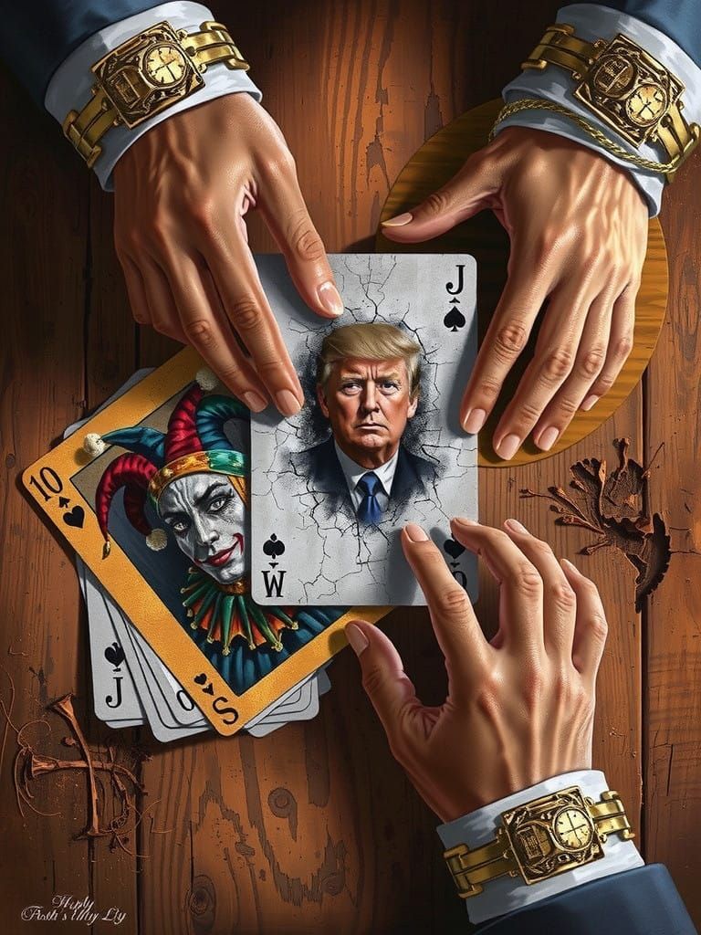 Trump card's in play.