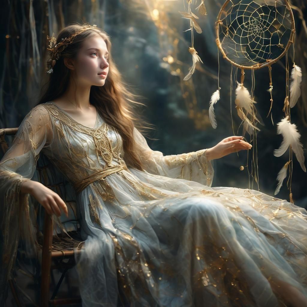 Dream Weaver in Divine Light