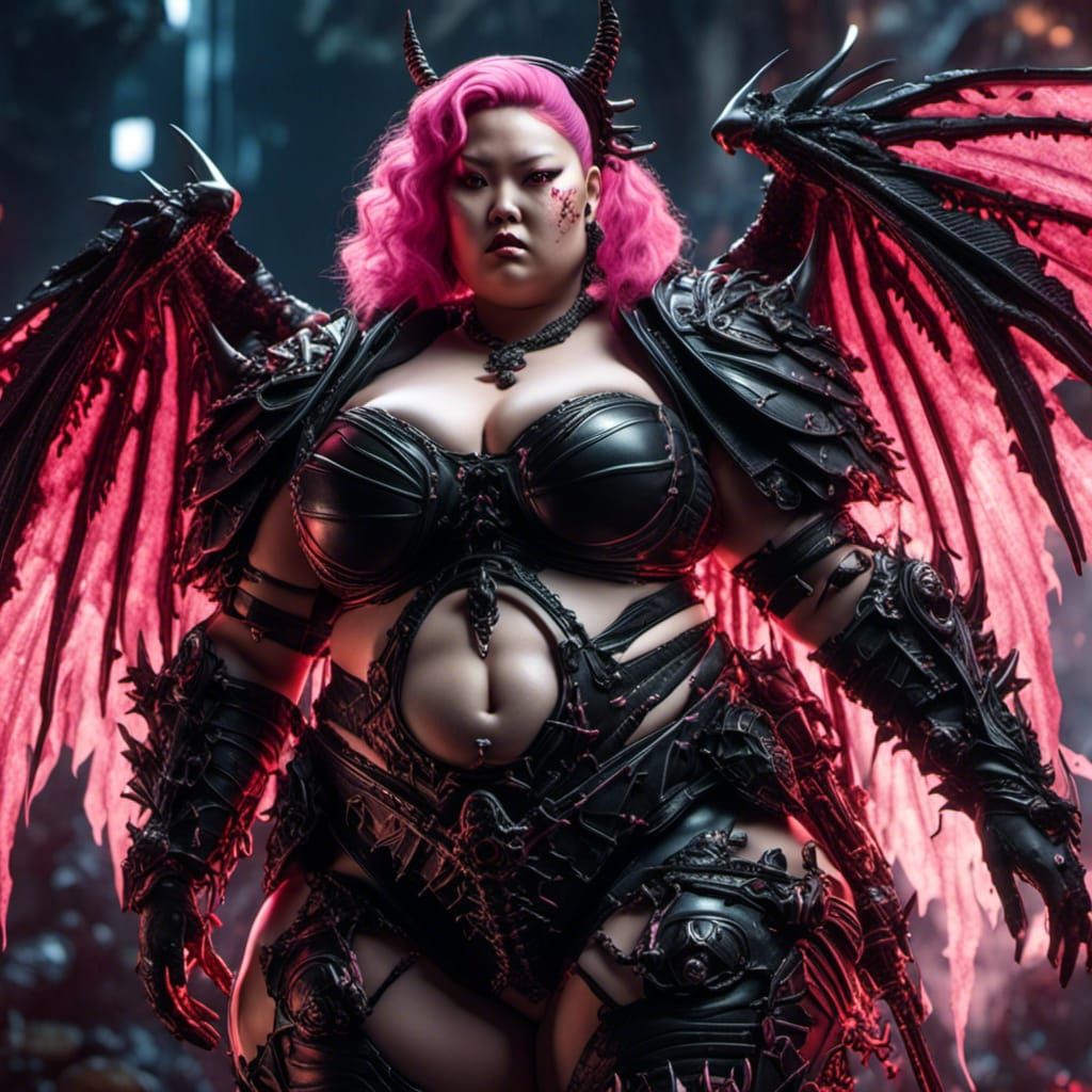 bbw Demon knight, H...