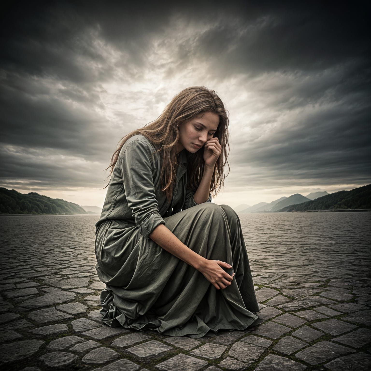 Desolate Landscape of Emotion: Drought Before Tears