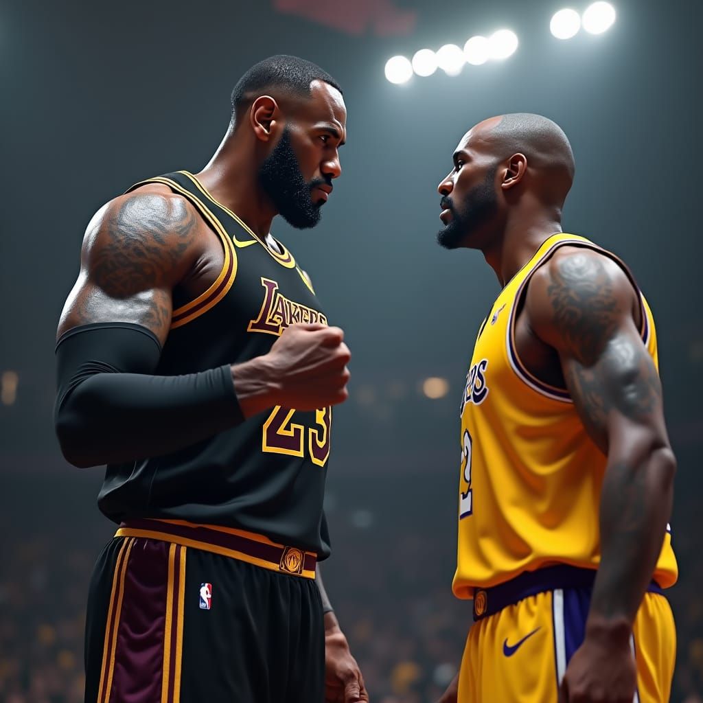 Lebron vs. Kobe: A Mystical Arena Face-Off