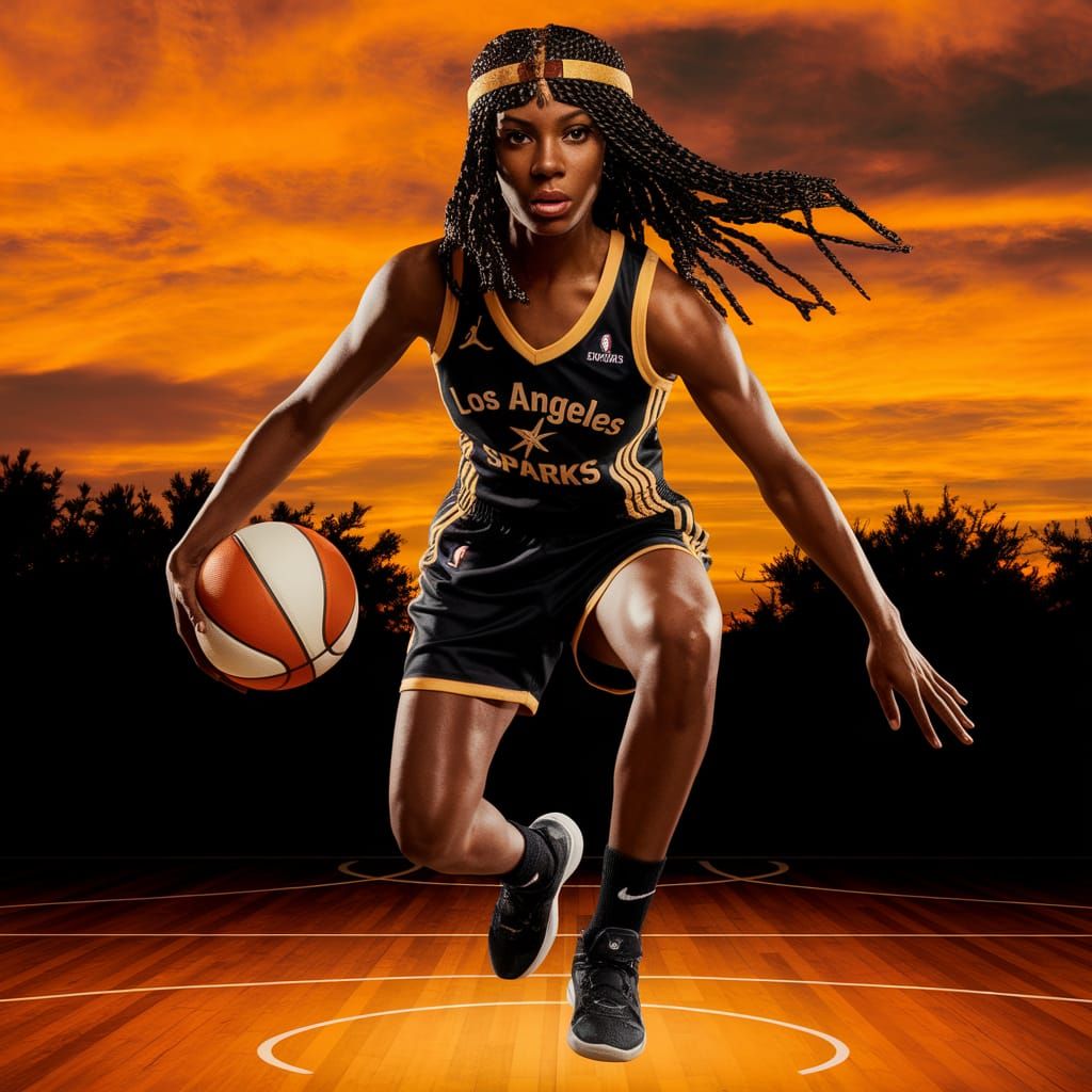 Ancient Queen Dominates the Court in WNBA Glory