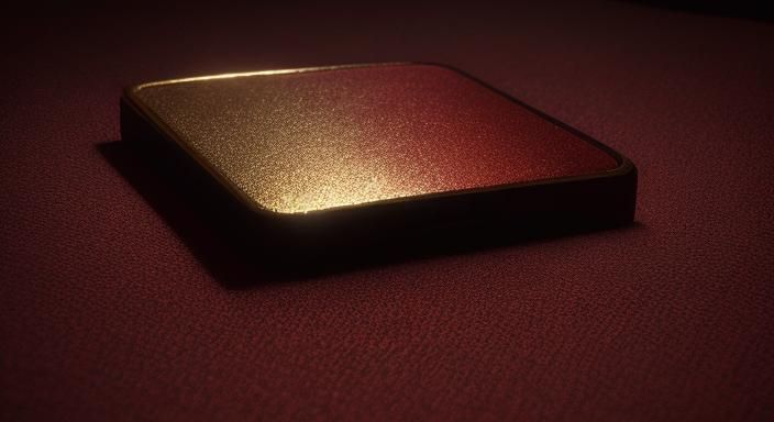 Macro Shot of Red Cosmetic Product