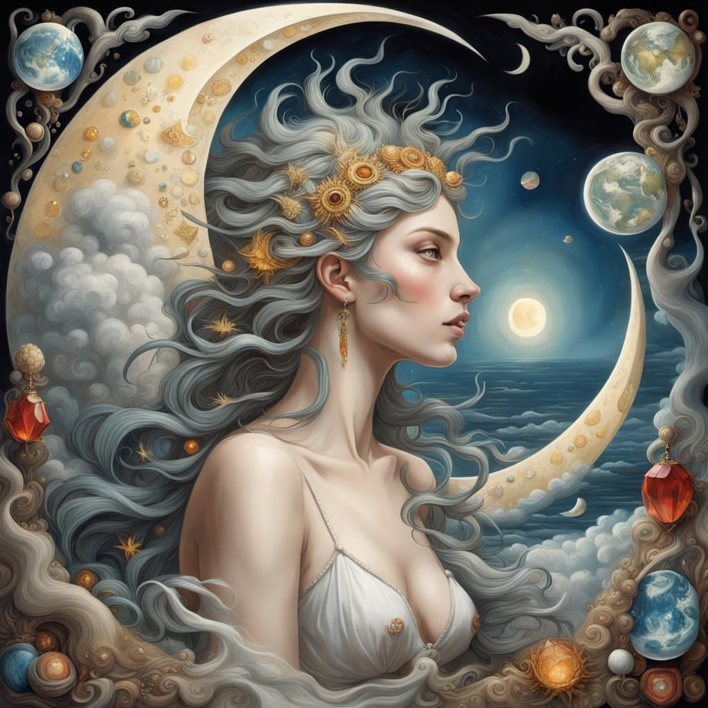 Breathtaking Surrealism: A Hyperdetailed Fantasy Landscape