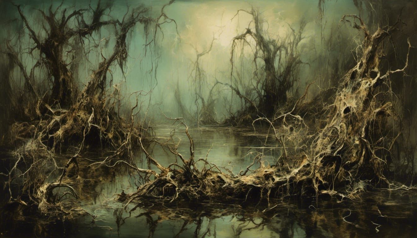 Stuffy Summer Thickets: A Macabre Surrealist Vision