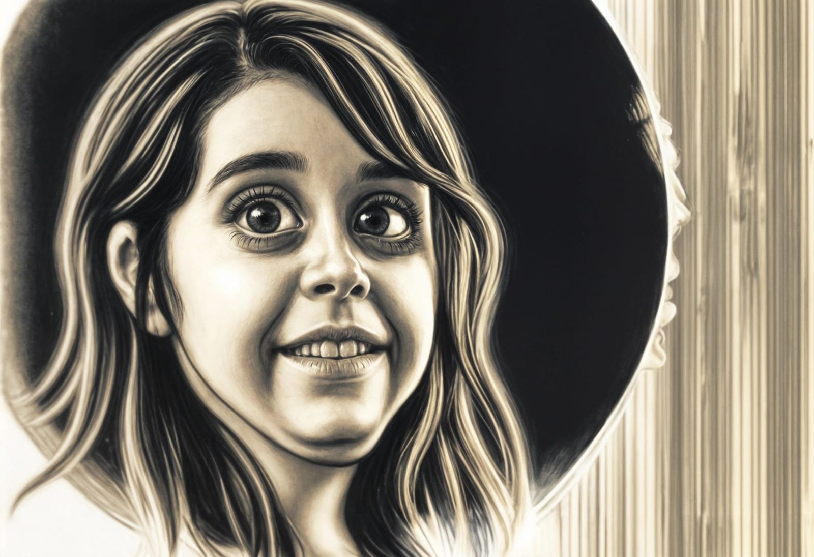 Grotesque Kitchen Nightmare in Whimsical Comic Art Style