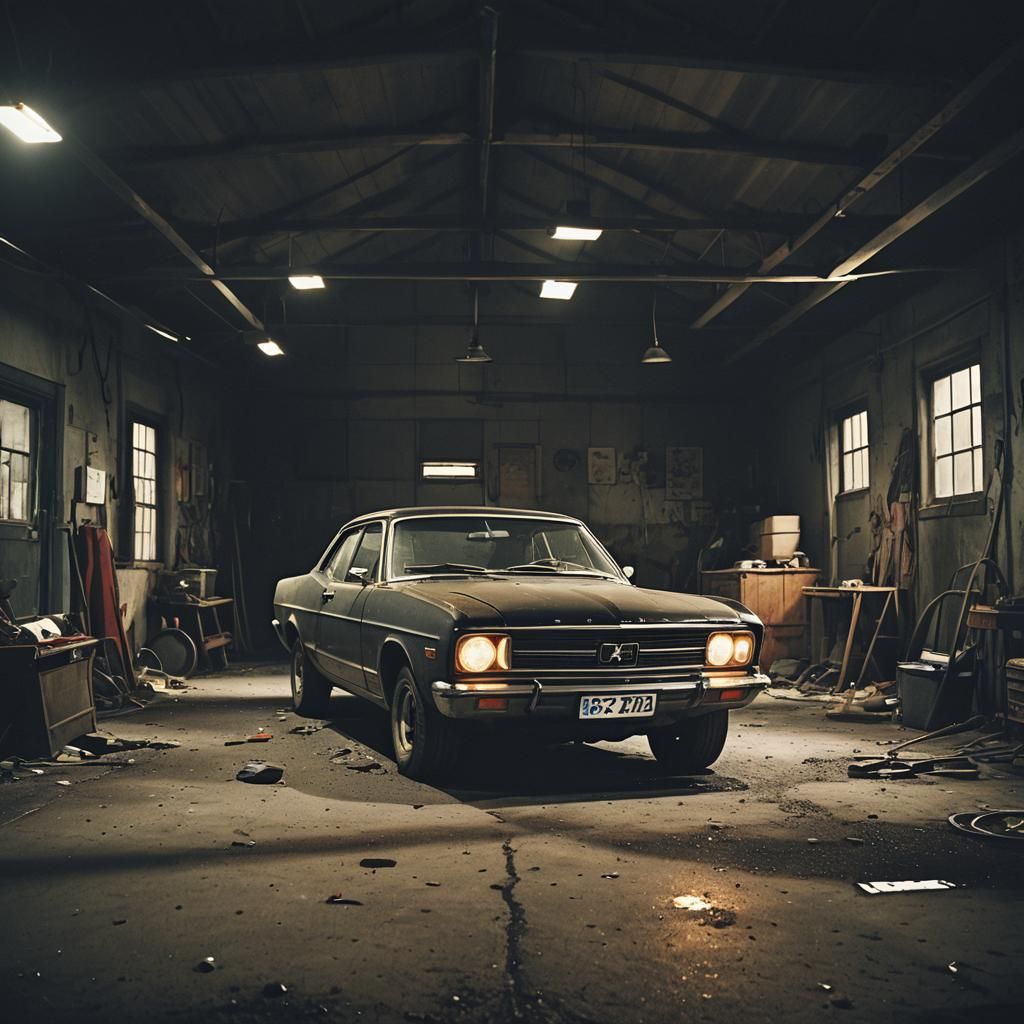 The Ugliest Car Ever in Abandoned Garage