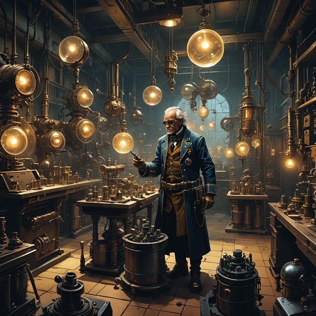 Fabius Bile's Laboratory: A Warhammer 40k Scene