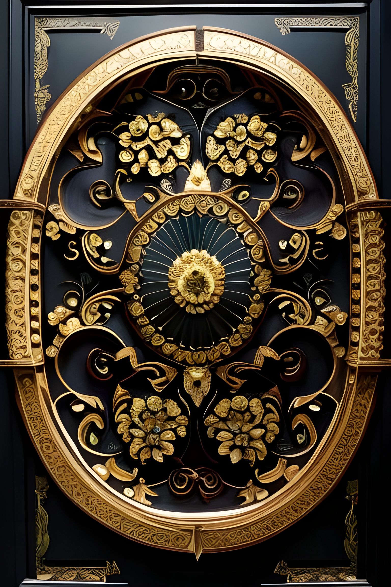 Ceiling Medallion, France (ca. 1840)